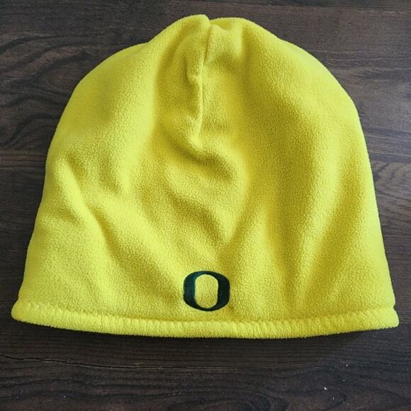 Nike Reversible Fleece Knit Cuffed Oregon Duck Beanie - Picture 4 of 6